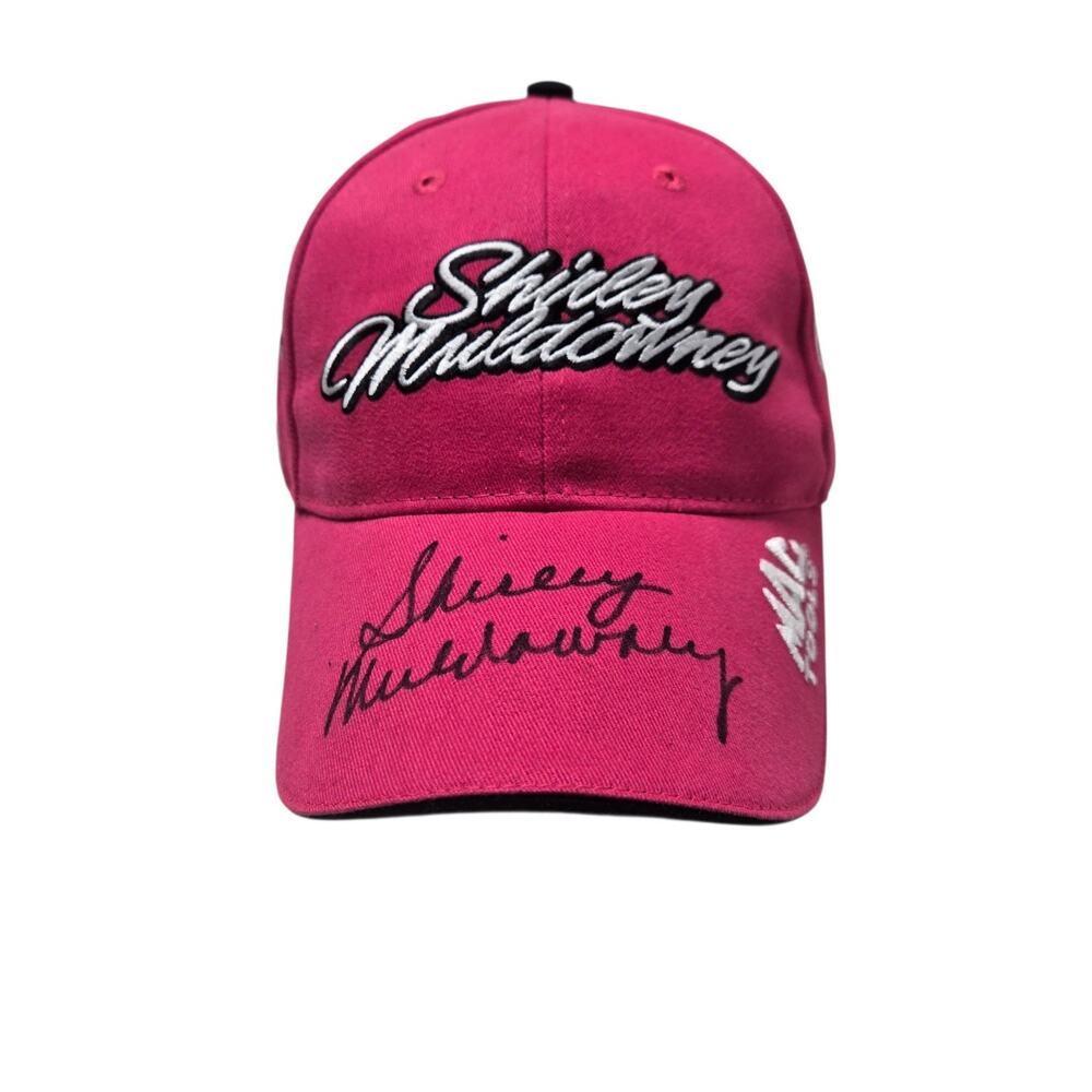 Shirley Muldowney Drag Racing Cap Signed Not Authenticated W/Tickets Multicolor